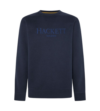 Hackett London Sudadera Lisa marino