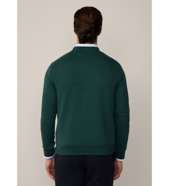 Hackett London Sudadera Lisa verde