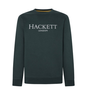 Hackett London Zielona bluza Lisa