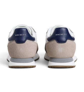 Hackett London Baskets en daim Vector Device beige