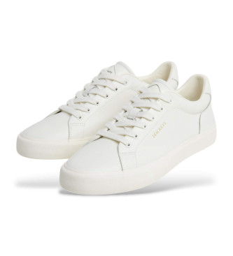 Hackett London Zapatillas de piel Blake One blanco