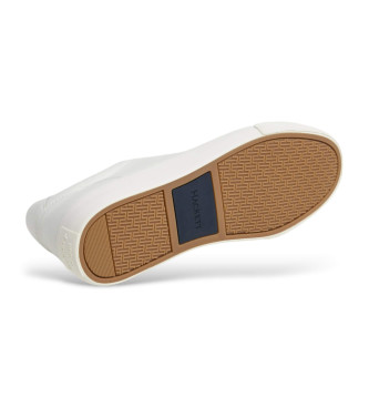 Hackett London Blake One - Baskets en cuir blanc