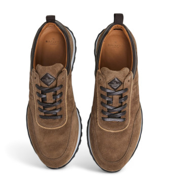 Hackett London Chad Active Sneakers i lder brun