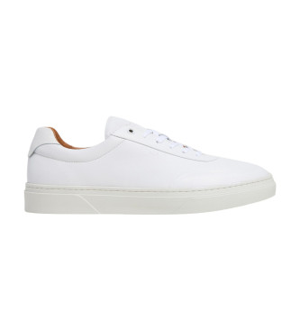 Hackett London Hackney Basket lder sneakers vit