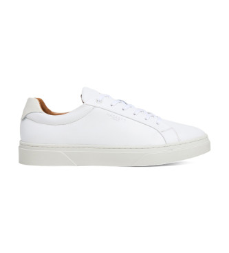 Hackett London Hackney Classic Leather Sneakers white