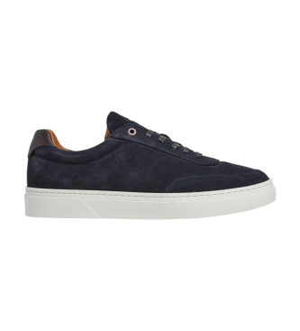 Hackett London Sneakers i lder Hackney Earth navy