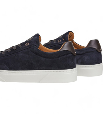 Hackett London Sneakers i lder Hackney Earth navy