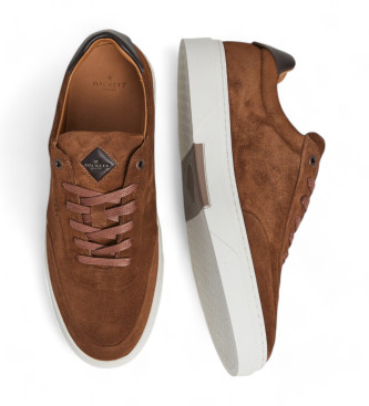 Hackett London Brune Hackney Earth lder-sneakers