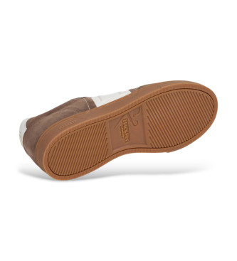 Hackett London Harper League Braun Leder Turnschuhe