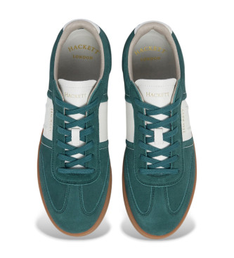 Hackett London Harper League Leder Turnschuhe grn