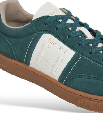 Hackett London Harper League Leder Turnschuhe grn