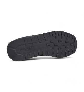 Hackett London Zapatillas de Piel Telfor Shadow marino