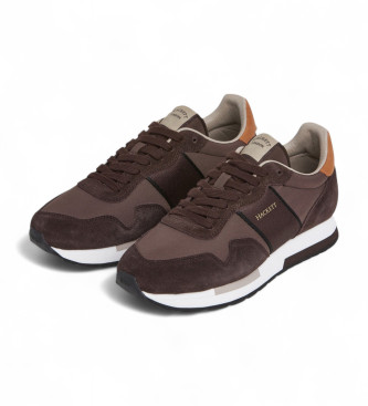 Hackett London Trainers Keston Heritage brown
