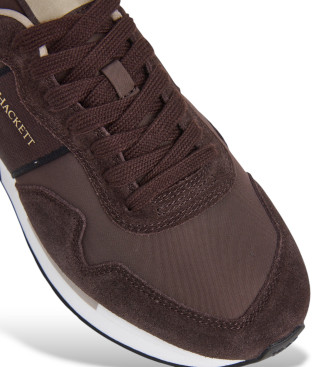 Hackett London Trainers Keston Heritage brown