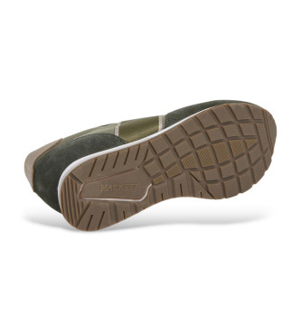 Hackett London Trainers Keston Heritage green