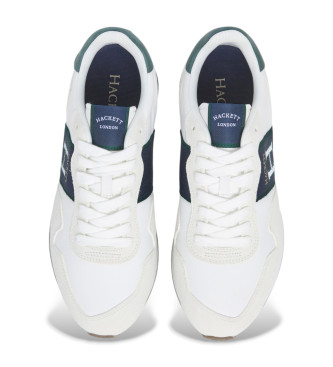 Hackett London Sneakers bianche Keston Tape