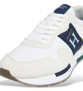 Hackett London Sneakers bianche Keston Tape