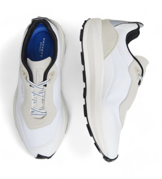 Hackett London Trainers Studio Arrow white