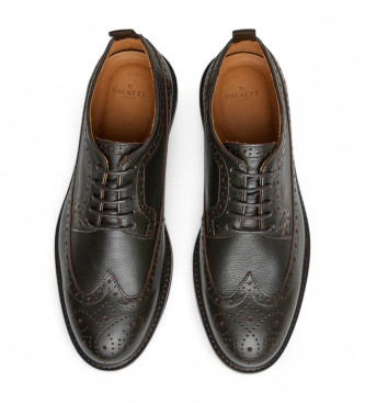 Hackett London Scarpe in pelle marrone Devon Brogue