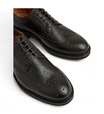 Hackett London Scarpe in pelle marrone Devon Brogue