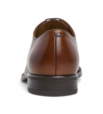 Hackett London Duke Master chaussures en cuir marron