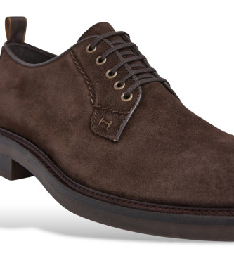 Hackett London Egmont Class brune ldersko