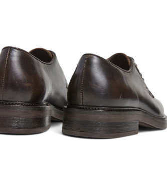 Hackett London Egmont Wall chaussures en cuir marron