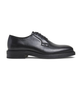 Hackett London Zapatos de Piel Egmont Wall negro