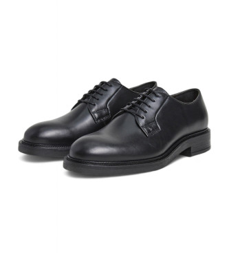 Hackett London Zapatos de Piel Egmont Wall negro