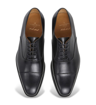 Hackett London George Oxford-sko i lder, sort