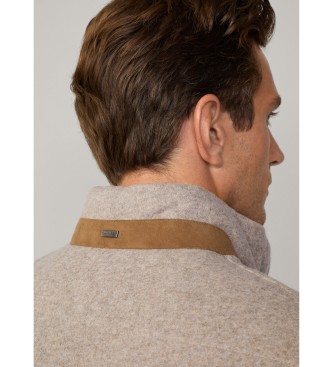 Hackett London Gilet imbottito beige