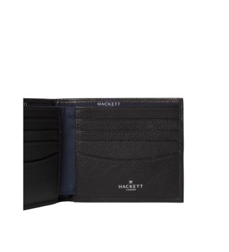 Hackett London Brązowy portfel Luxe