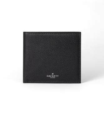 Hackett London Portfel Luxe czarny