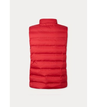 Hackett London Lw Moto Vest rood