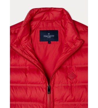 Hackett London Chaleco Lw Moto rojo