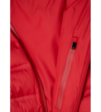 Hackett London Gilet Lw Moto rouge