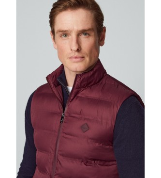 Hackett London Gilet Lw bordeaux