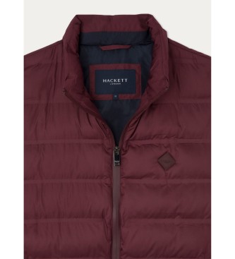 Hackett London Gilet Lw bordeaux