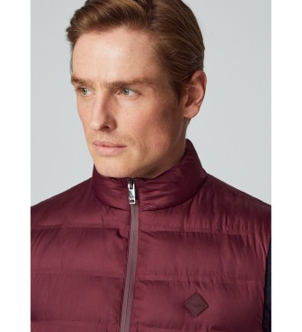 Hackett London Gilet Lw bordeaux