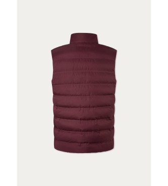 Hackett London Gilet Lw bordeaux