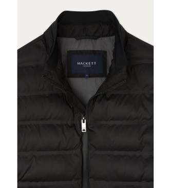 Hackett London Down Jacket Lw Moto noir