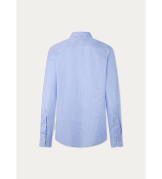 Hackett London Camisa mgica s riscas azul