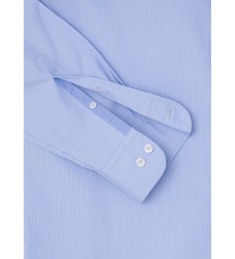 Hackett London Camisa mgica s riscas azul