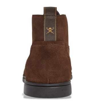 Hackett London Stivaletti Martin Explorer in pelle marrone