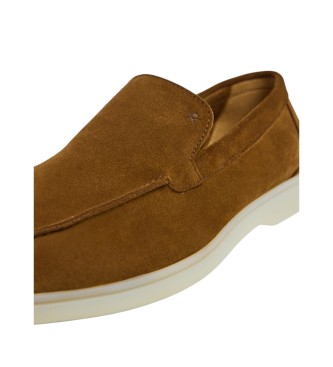 Hackett London Mocassini Martin Soft in pelle marrone