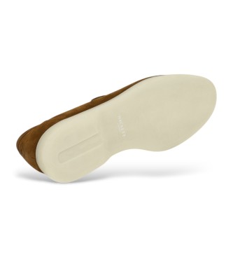 Hackett London Mocassini Martin Soft in pelle marrone