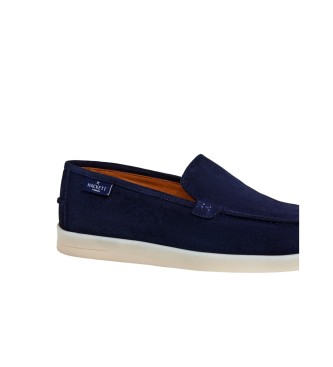 Hackett London Mocasines de Piel Martins Loafer marino