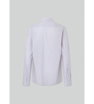 Hackett London Camisa Melange CIty cor-de-rosa