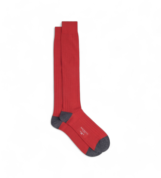 Hackett London Calcetines Merino Largos rojo