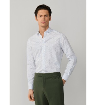 Hackett London Blue floral mini shirt